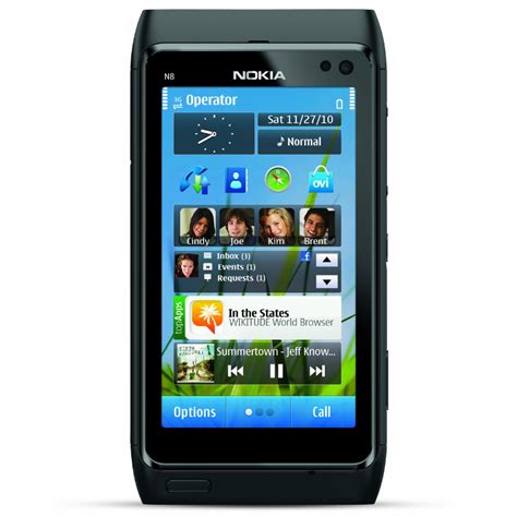 Nokia N8 specs and features .